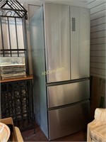 Haier Stainless Steel Double Door Refrigerator