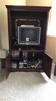 Tv Cabinet and Contents