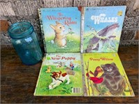 Vintage Little Golden book lot-animals