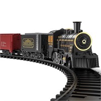 TEMI Steam Train Toy Set for Boys 3 4 5 6 7 Years,
