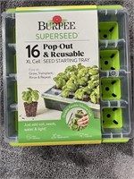 BURPEE SUPERSEED SEED STARTING TRAY RETAIL $19