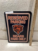 Bears Parking Only Sign