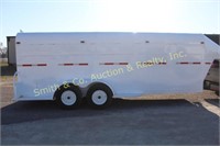 ENCLOSED GOOSENECK TRAILER