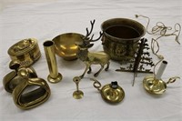 Brass & other figurines