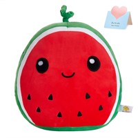 BSTAOFY Cute Watermelon Fruit Soft Plush Pillow Ul