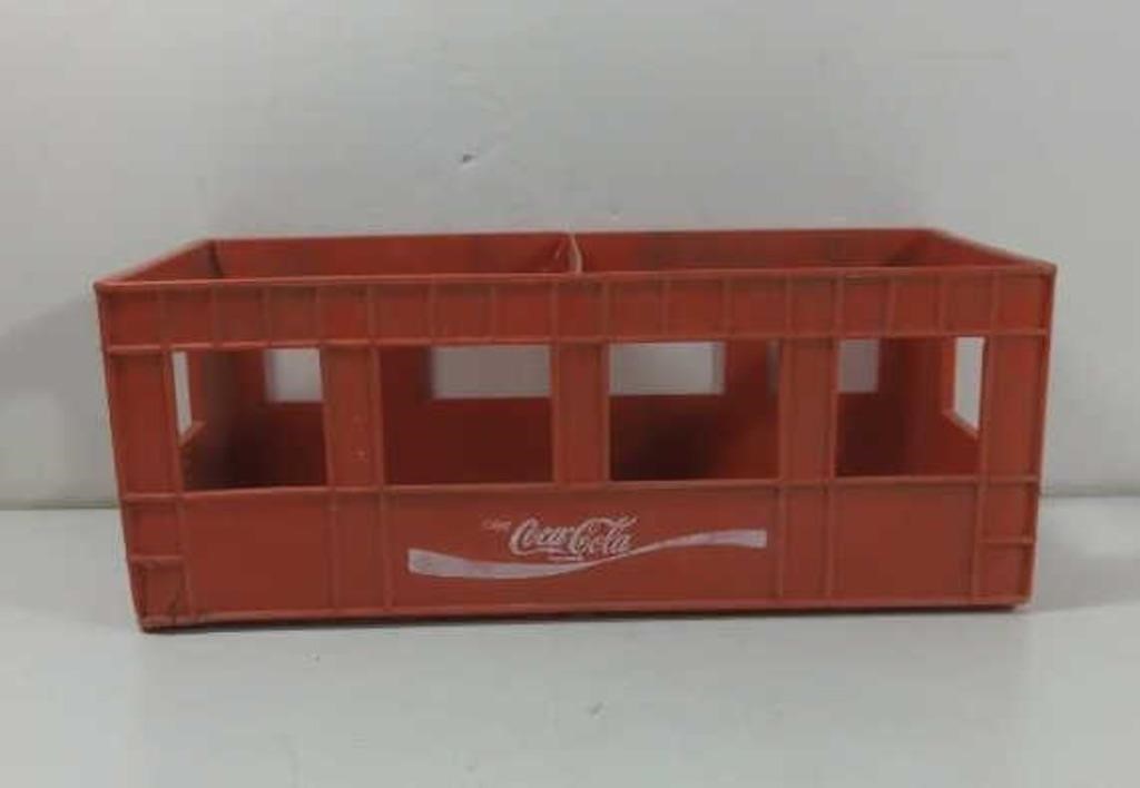 Vintage Coca-Cola Plastic Crate Top Cracked as