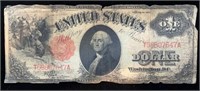 1917 Red Seal $1.00 US Legal Tender Note