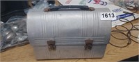 ANTIQUE ALUMINUM LUNCHBOX