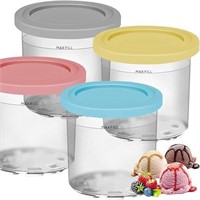 4 Pack Ice Cream Replacement Pints Containers