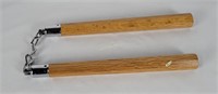 Wooden Nunchaku W/ Pouch