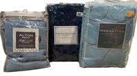 NEW Assorted Blue Shade Curtains