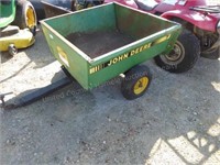 John Deere lawn cart