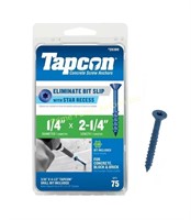 Tapcon $24 Retail 1/4" x 2-1/4" Concrete Anchors
