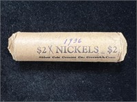 Roll of Buffalo Nickels