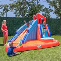 1 My First Waterslide Inflatable Splash and Slide