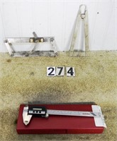 3 – Various measuring devices: Starrett, #721A,