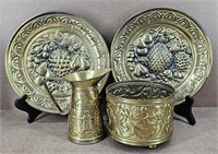 4pc English Brass Collection