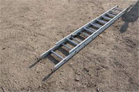 Approx 16ft Extension Ladder Aluminum