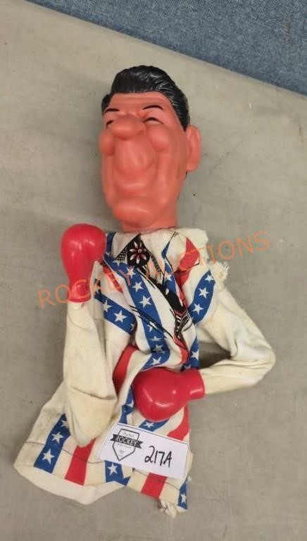 Vintage Ronald Regan Punching Puppett