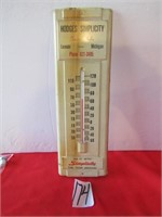 HIDGES SIMPLICITY TRACTOR SALE ADV. THERMOMETER