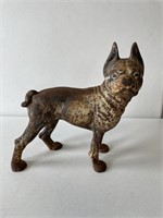 Cast Iron Boston Terrier Bull Dog Door stop