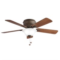 Hawkins II 44 in. LED Oil Rubbed Bronze Ceiling Fa