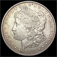 1891-S Morgan Silver Dollar CLOSELY UNCIRCULATED