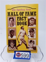BOOK - "THE SPORTING NEWS HALL OF FAME FACT BOOK"