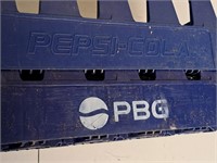 PEPSI Plastic Pop Crates x2