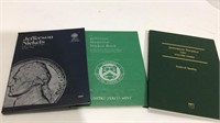 Three Books of Jefferson Nickels M16E