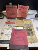 Old International manuals