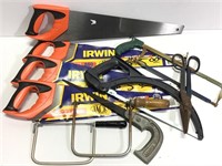 TOOLS - NEW Irwin Saws & More