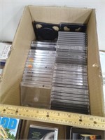 Large Box of CD Jewel Cases!