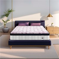 Teoanns King Mattress, 10" Memory Foam Mattress