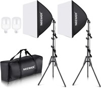 700W Equivalent Softbox Lighting Kit