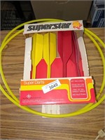 Vintage Superstar Super Darts outdoor game like