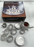 Child's Aluminum Tea Set