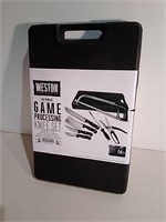 Unused Weston 10pc Game Processing Knife Set