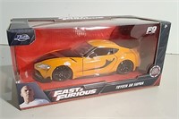 Diecast Toyota GR Supra 1:24 Fast & Furious By