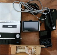 Mixed Lot VTG Tape Recorder Older Dash GPS & More