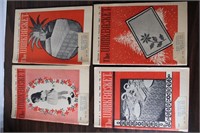 Vintage 1963 The Workbasket Booklets # 3,8,2,9