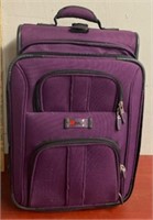 Purple Delsey Suitcase