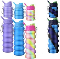 *Collapsible Water Bottles 4 PCS-16oz Each