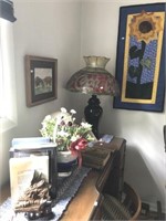 Assorted Books, Coca-cola Lamp, Wall Hangings