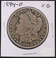 1894-O MORGAN DOLLAR VG