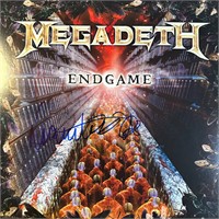 Dave Mustaine Autographed Album Cover