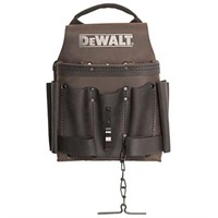 DEWALT Genuine Leather Tool Pouch, Electrician's