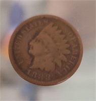 1883 indian Head Penny