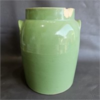 Butter Churn Crock -chipped top