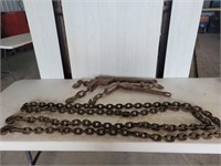 18 foor log chain and chain binders
